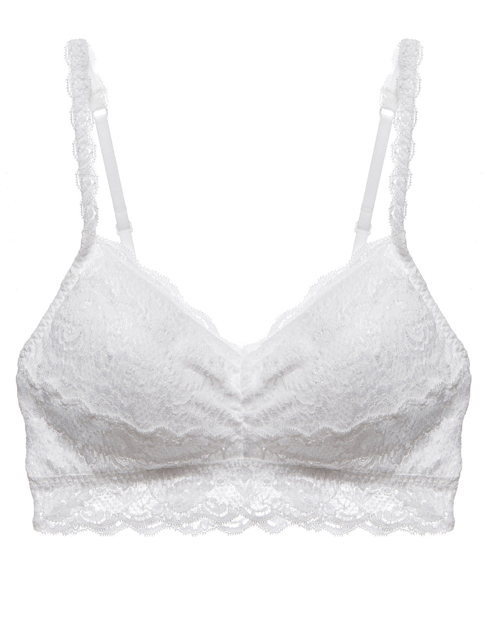  Never Say Never Padded Soft Bra Sweetie - White - Bonton