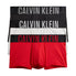  Calvin Klein Intense Power Micro Low Rise Trunk 3 Pack - Exact/ Black/ Silver Haze - Bonton