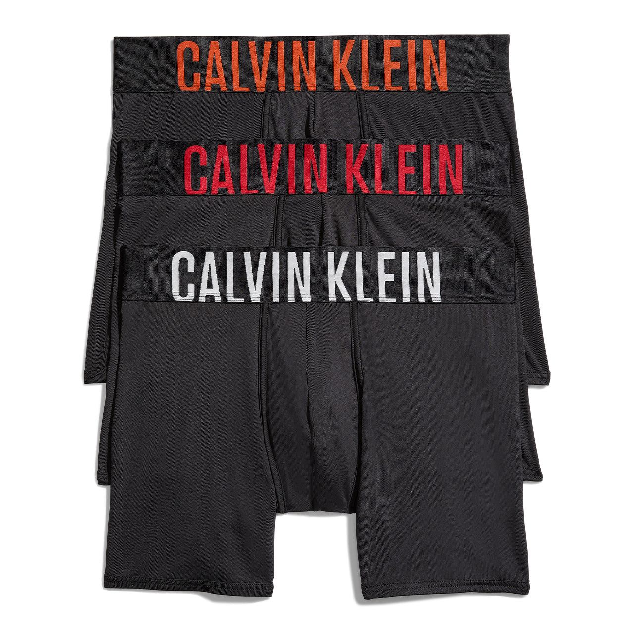  Calvin Klein Intense Power Micro Boxer Brief 3 Pack - Black Bodies w Exact/ Samba/ Silver Haze Logo - Bonton