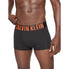  Calvin Klein Intense Power Cotton Trunk 3 Pack - Black Bodies/Pink Splendor/ Faded Gray/ Samba Logo - Bonton