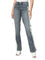 Split Hem Straight Leg Jeans