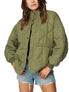  BlankNYC Green Quilted Jacket - Green - Bonton