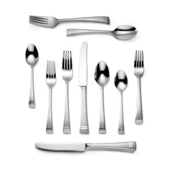 Federal Platinum Frosted 20-Piece Flatware Set