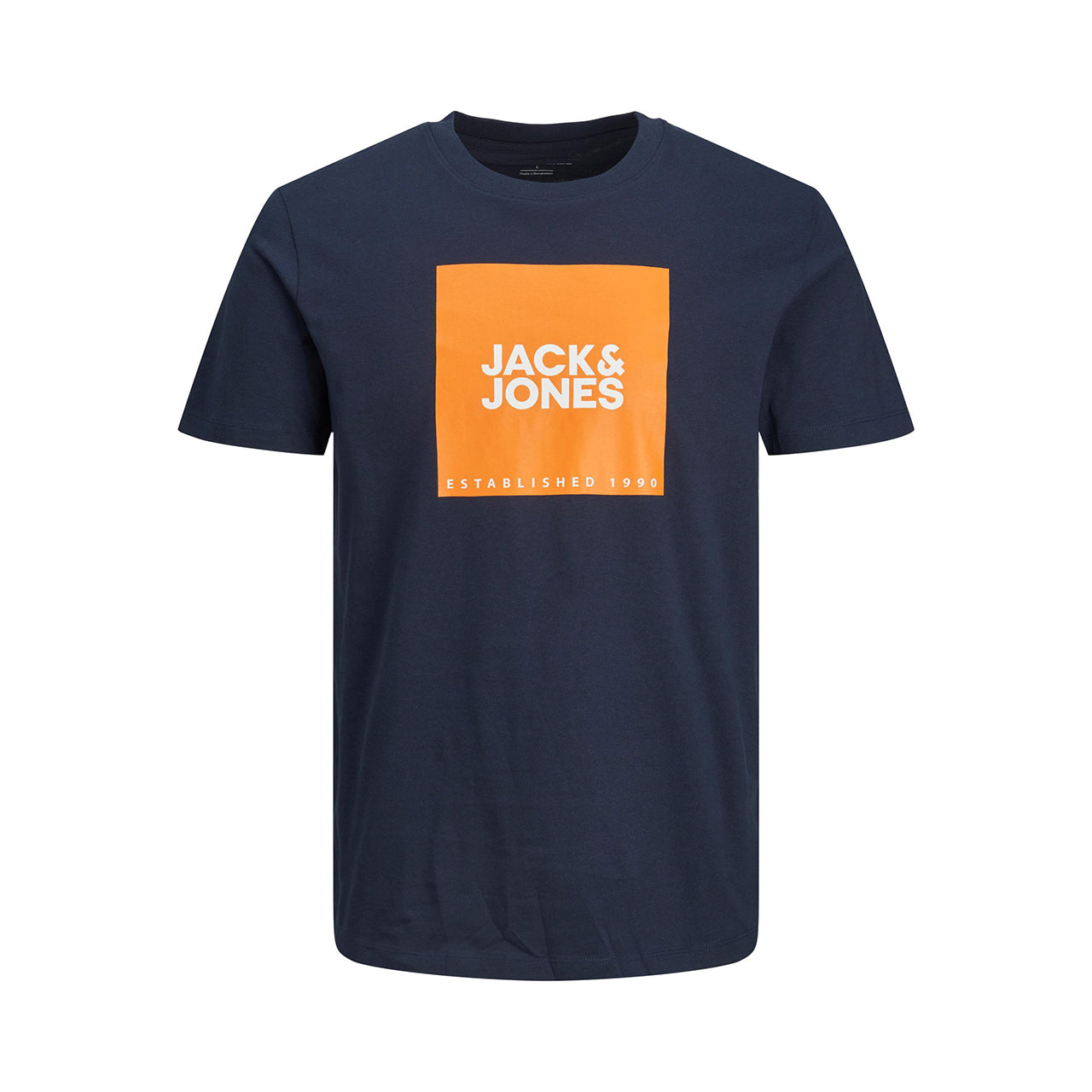  Jack & Jones Lock Cew Neck Tee - Sky Captain - Bonton