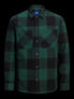  Jack & Jones Blake Comfort Long Sleeve Shirt - Trekking Green - Bonton