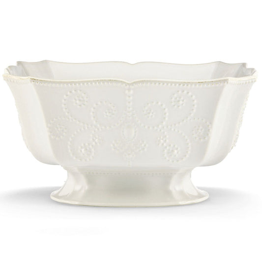 French Perle Footed Centerpiece Bowl