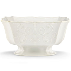 French Perle Footed Centerpiece Bowl