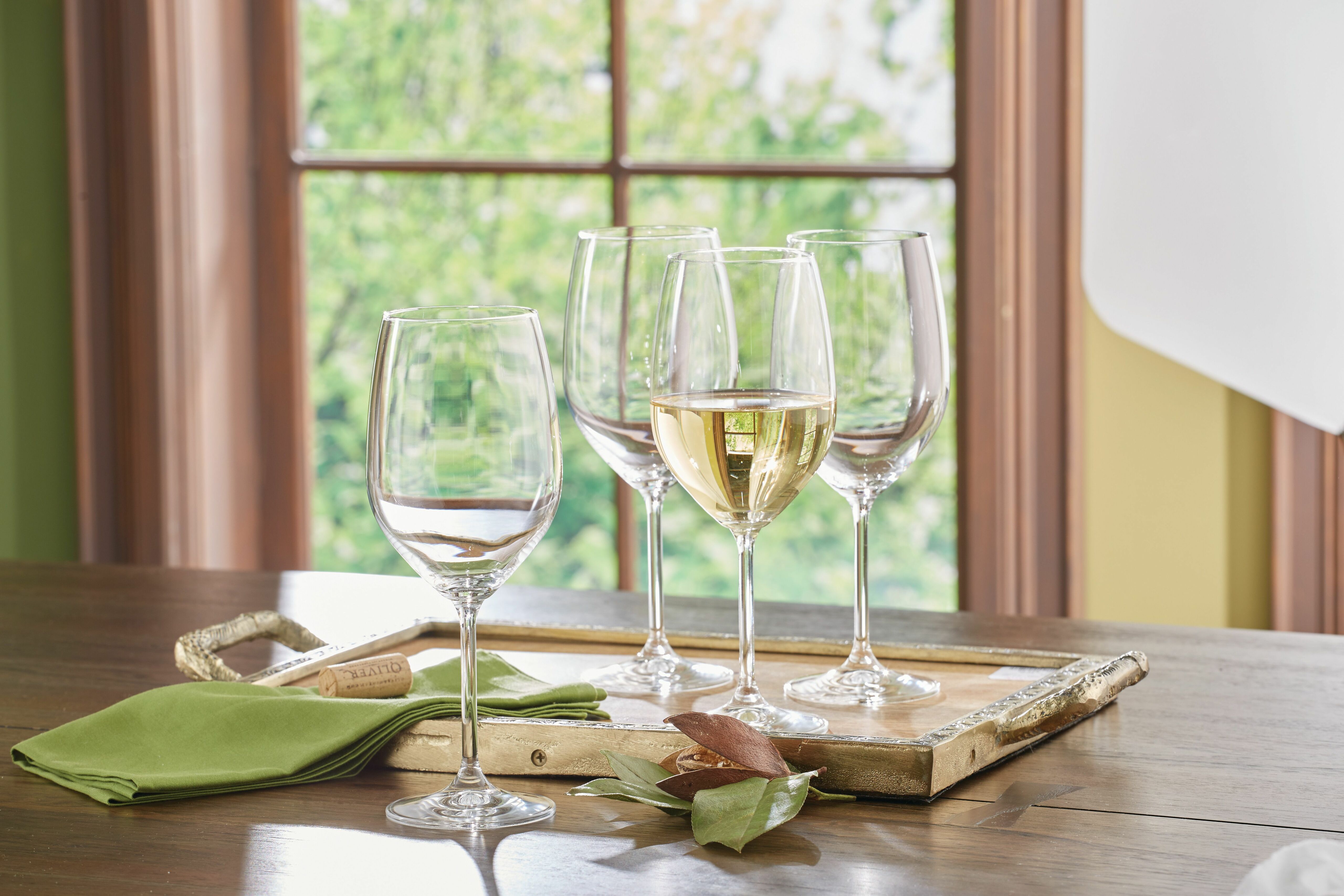  Lenox Tuscany Classics White Wine Glasses Set of 6 - Clear - Bonton