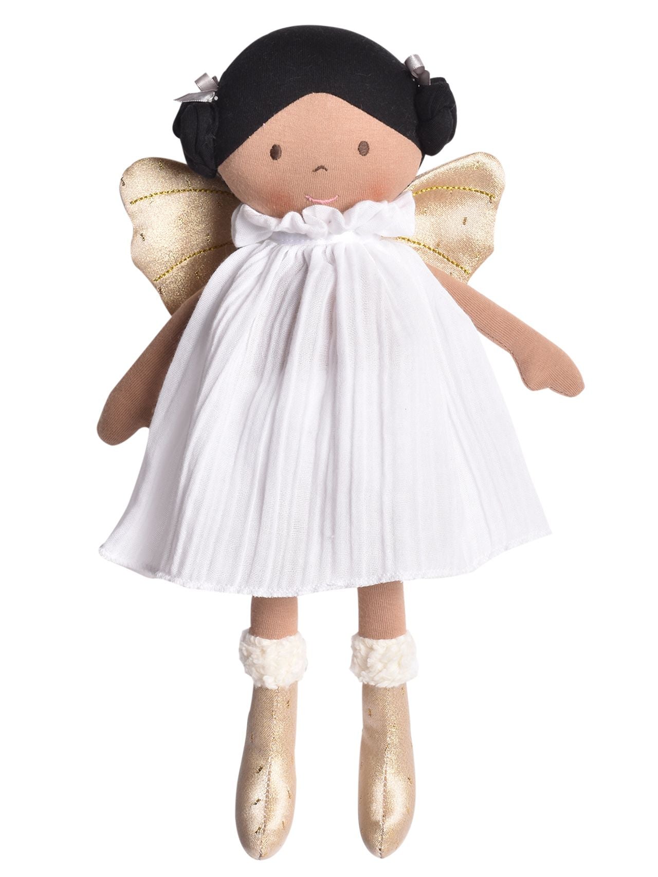  Aurora Doll in White Dress - White - Bonton