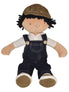  Joe Ragdoll in Blue Dungarees - Blue - Bonton