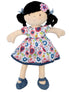  Lilac Doll in Floral Dress - Blue - Bonton