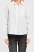  Chelina White Shirt with Long Sleeves - White - Bonton