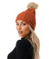  Cable Knit Beanie 2 - Rust - Bonton