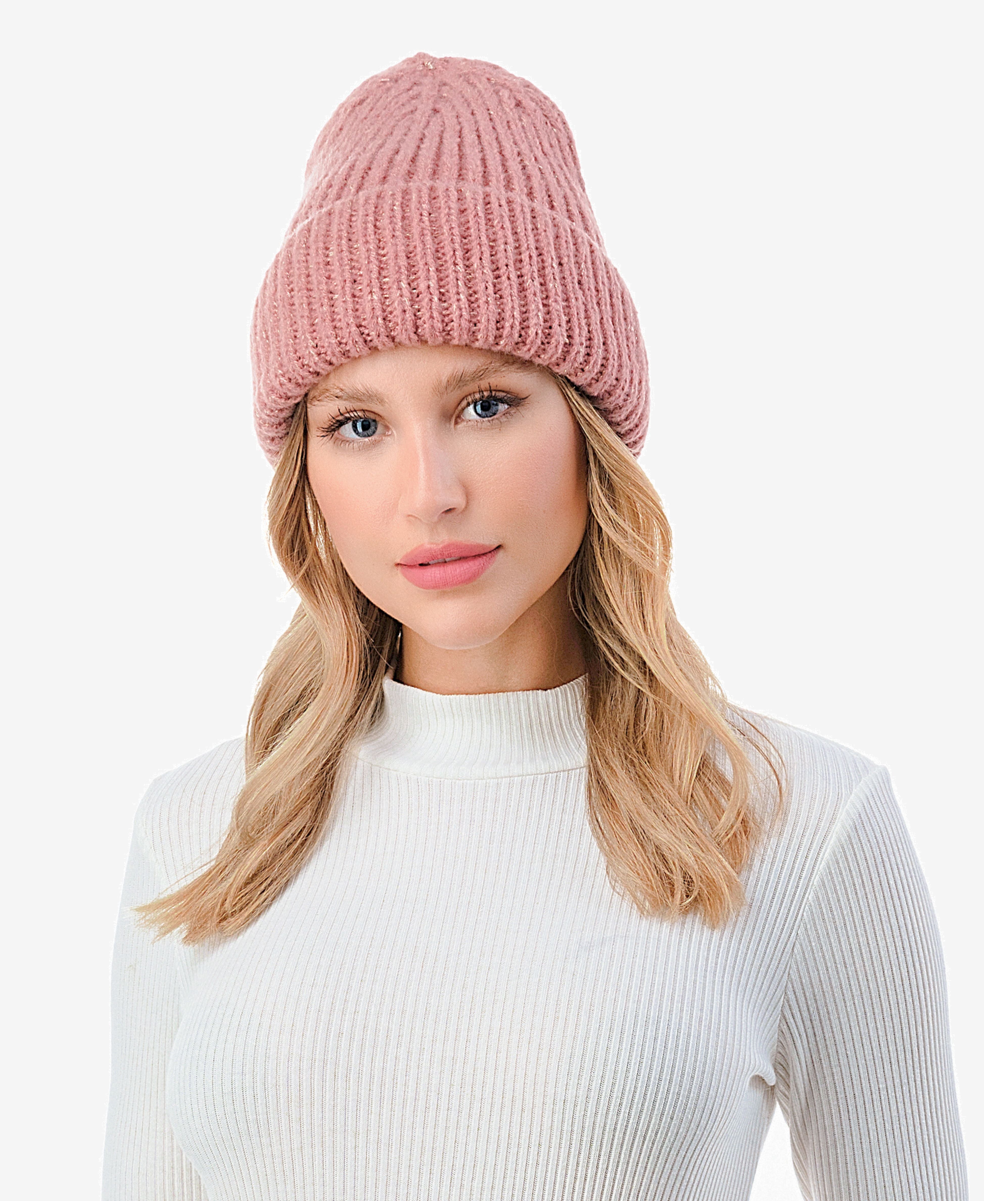  Cuff Beanie 1 - Mahogoney - Bonton