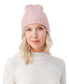  Cuff Beanie 2 - Pink - Bonton