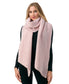  Solid Ribbed Scarf - Pink - Bonton