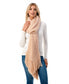  Knit Scarf - Blush - Bonton