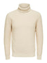  Axel Knit Roll Neck - Oatmeal - Bonton