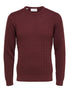  Aiko Knit Cable Crew - Port Royale - Bonton