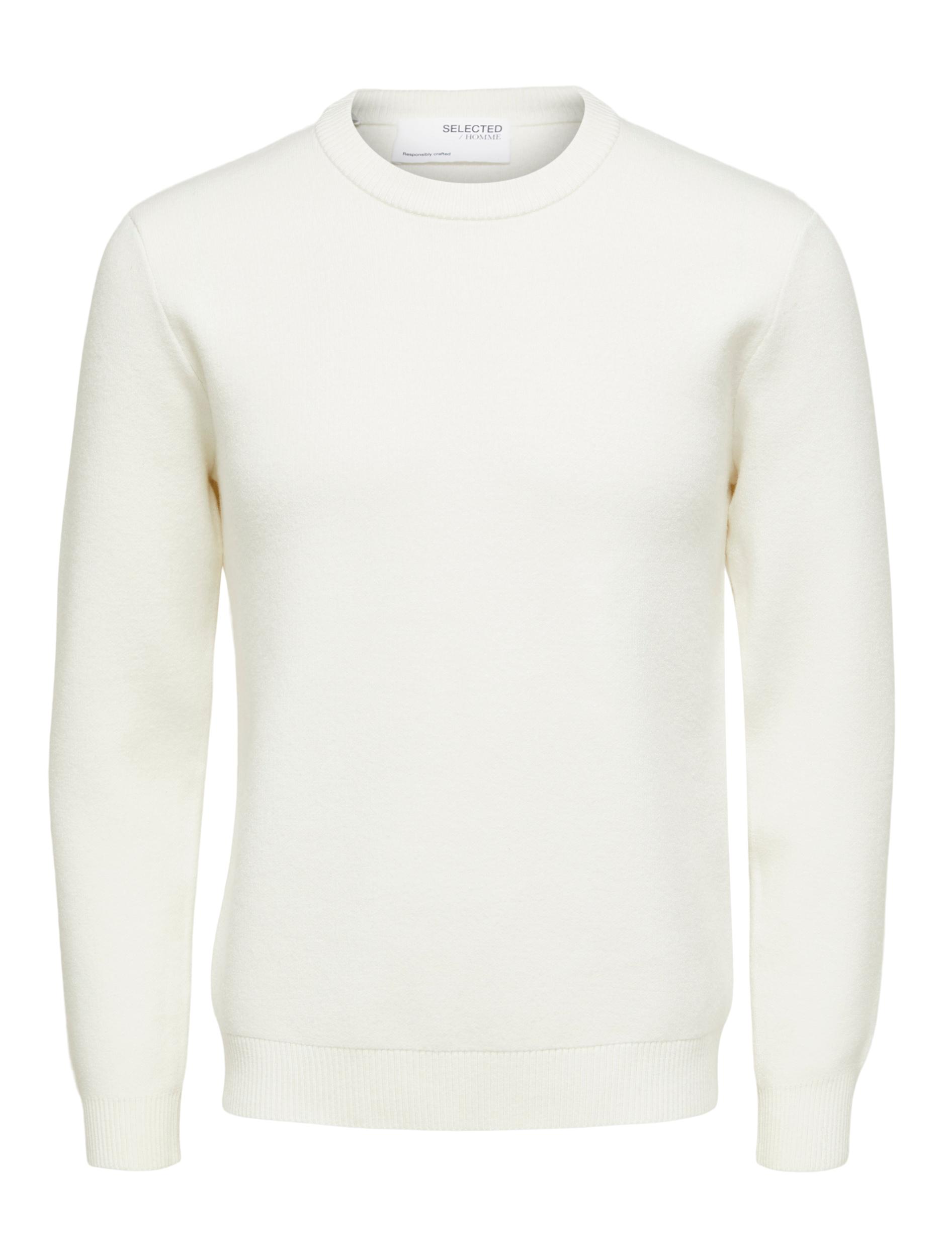  Toronto Knit Crew Neck - Egret - Bonton