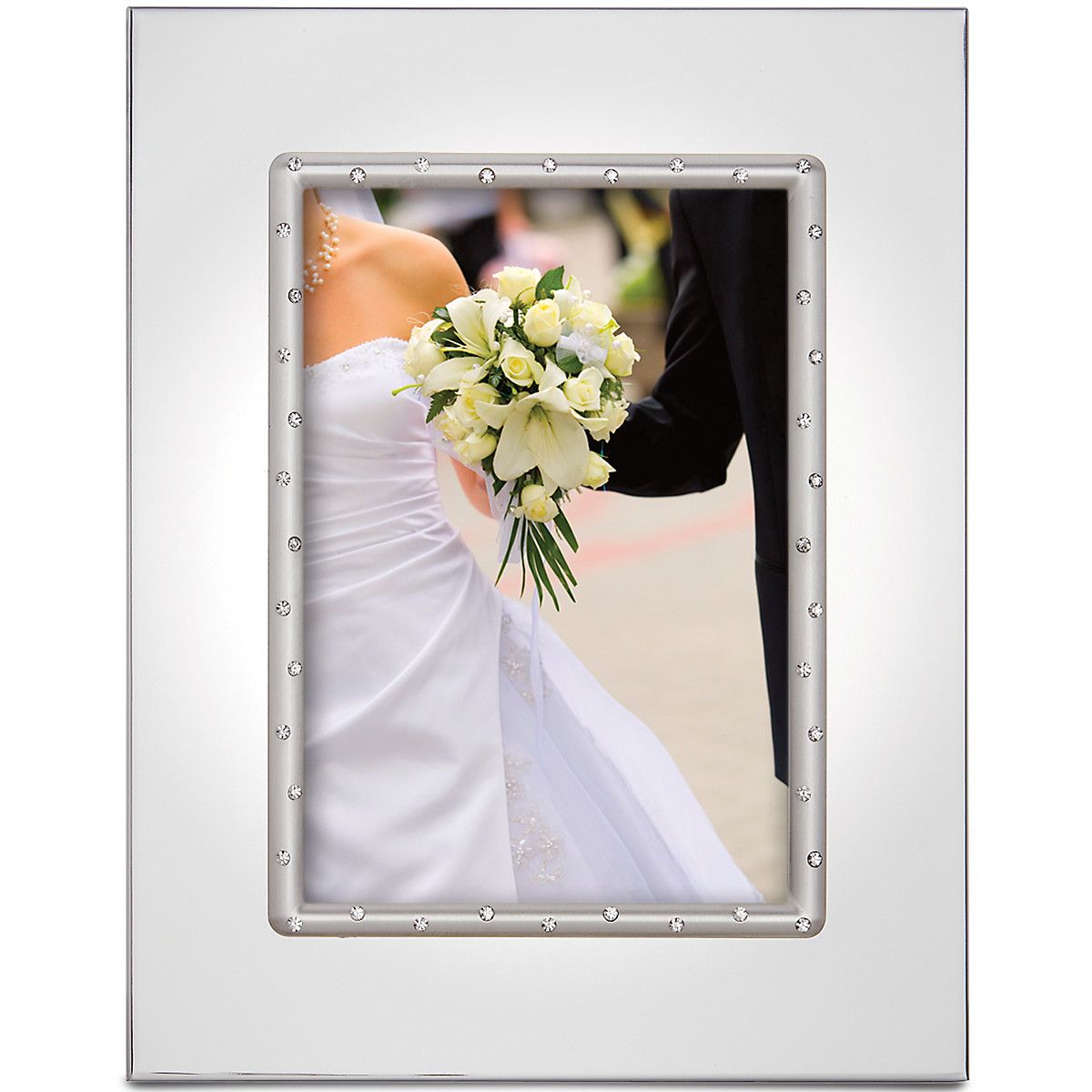  Lenox Devotion Silver-Plated Frame - Silver Plated - Bonton