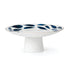  Lenox Blue Bay Cake Plate - White / Blue - Bonton