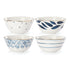  Lenox Blue Bay Dessert Bowls Set of 4 - White / Blue - Bonton