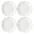  Lenox Blue Bay White Dinner Plates Set of 4 - White / Blue - Bonton