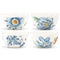 Butterfly Meadow Blue Dessert Bowls Set of 4