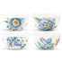  Lenox Butterfly Meadow Blue Dessert Bowls Set of 4 - White - Bonton