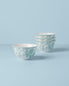  Lenox Butterfly Meadow Cottage Sage Rice Bowls Set of 4 - White - Bonton