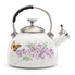  Lenox Butterfly Meadow Enameled Tea Kettle - White - Bonton