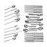  Reed & Barton Cole 65-Piece Flatware Set - Stainless Steel - Bonton