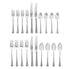  Lenox Federal Platinum 20-Piece Flatware Set - Stainless Steel - Bonton