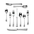  Lenox Federal Platinum Frosted 20-Piece Flatware Set - Stainless Steel - Bonton