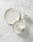  Lenox French Perle Scallop 4-Piece Dinnerware Set - White - Bonton