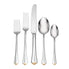  Oneida 20-Piece Golden Juilliard Flatware Set - Stainless Steel / Gold - Bonton