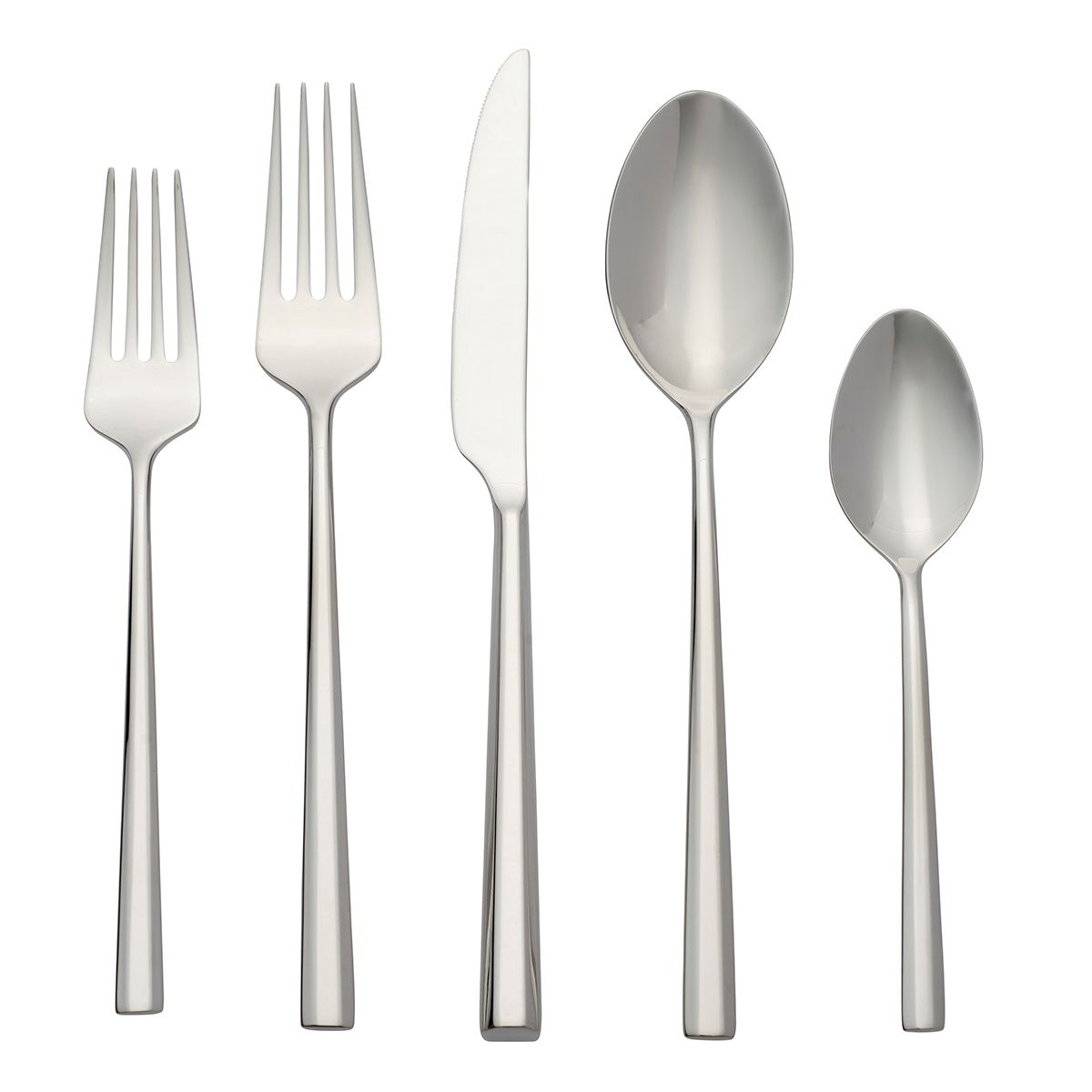  Oneida Karlek 20-Piece Flatware Set - Stainless Steel - Bonton