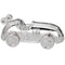 Race Car Silver -Plated Coin Bank