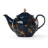  Lenox Sprig & Vine Navy Teapot - Navy - Bonton