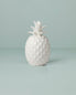  Lenox Wicker Creek Pineapple Cookie Jar - White - Bonton