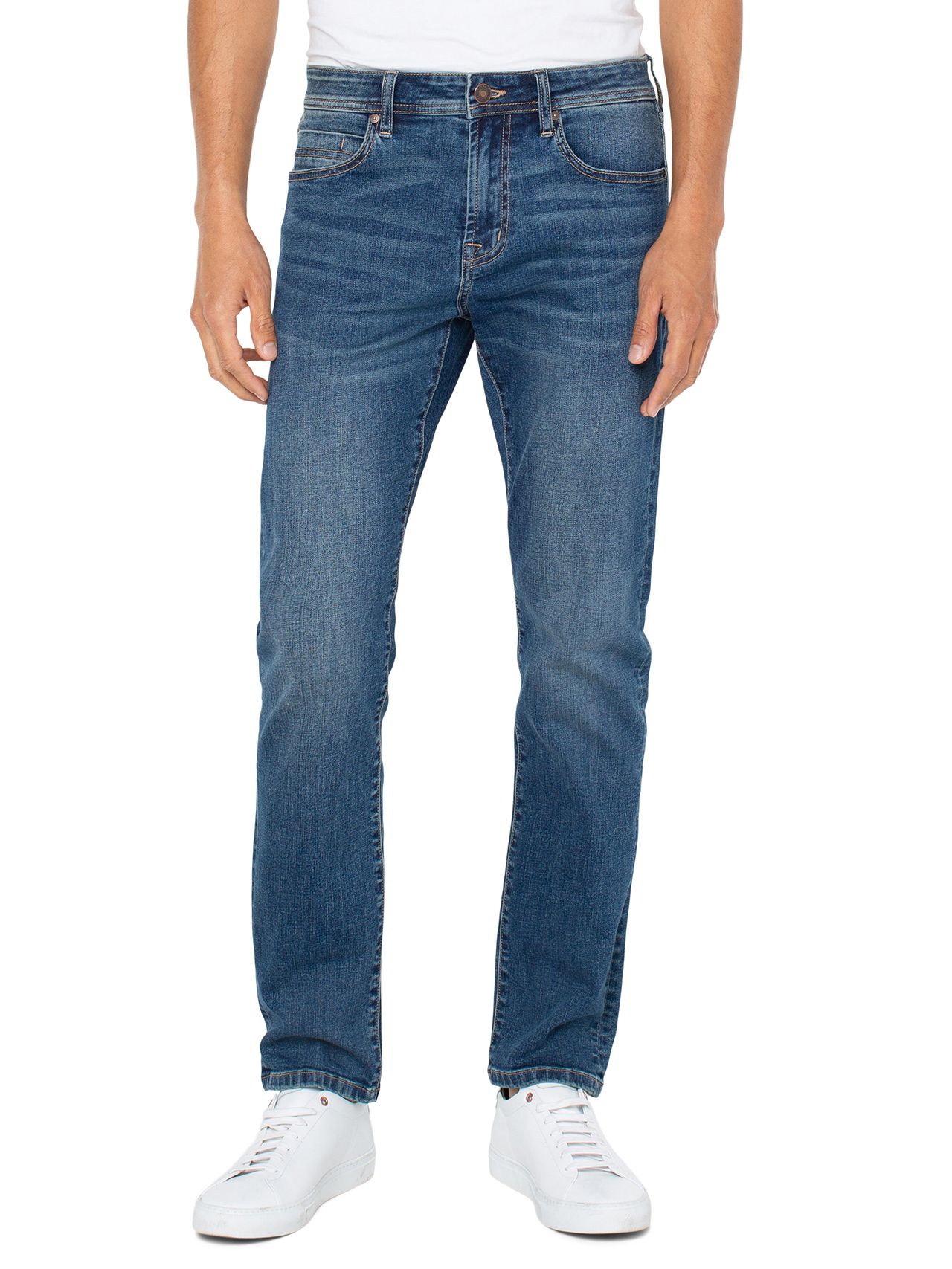  Regent Relaxed Straight Eco-Friendly Stretch Jeans - Ethan - Bonton