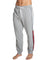 Red & White Bar Stripe Sweatpant