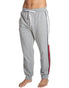  Tommy Hilfiger Red & White Bar Stripe Sweatpant - Grey Heather - Bonton