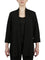 Cardigan With Sideseam Pocket Stretch Crosshatch Jacket
