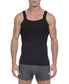  2xist 2 Packs Square-Cut Tank - Black New Logo - Bonton