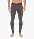  2xist Cotton Long John Underwear - Charcoal - Bonton