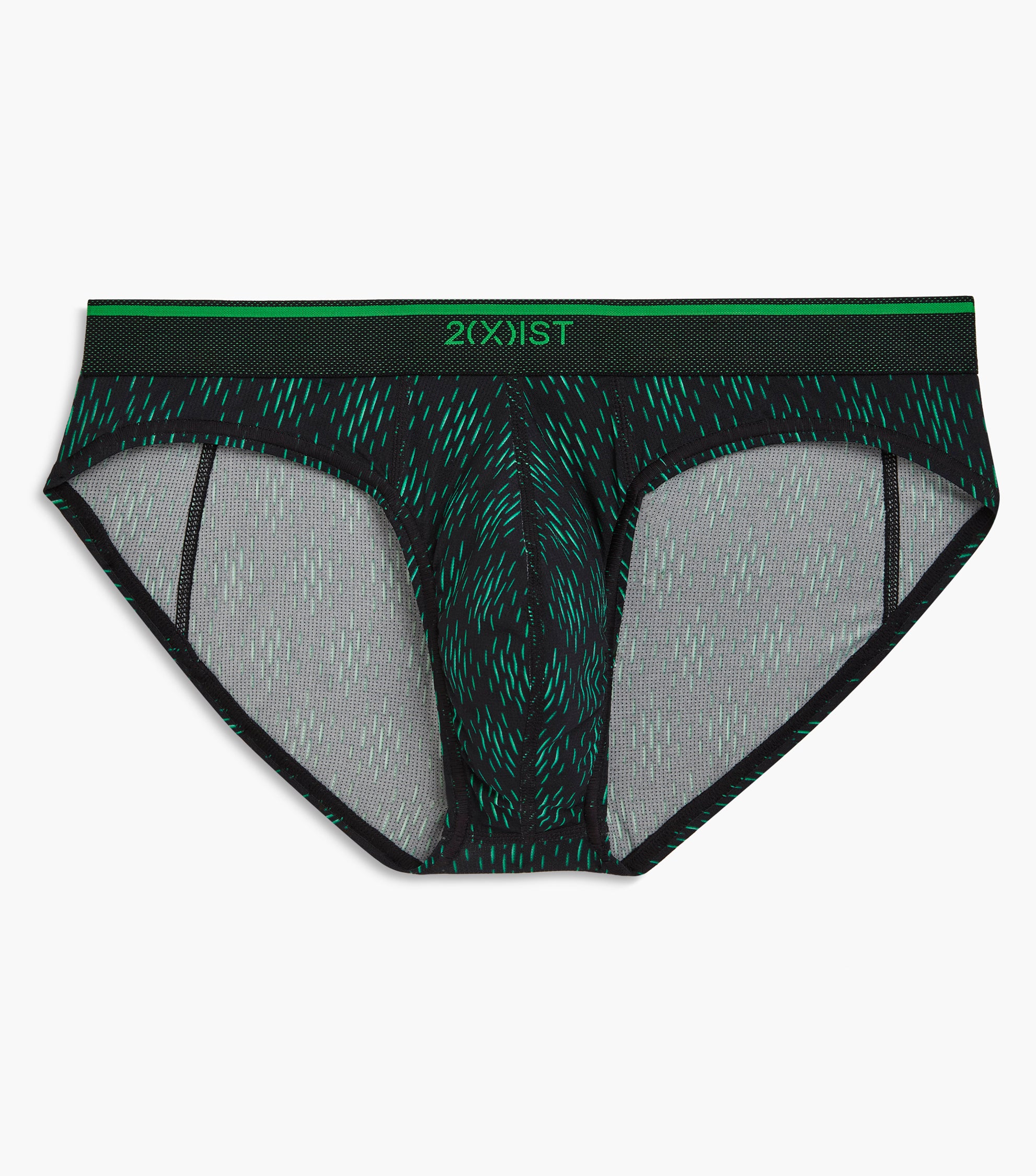  2xist Speed Dri Lightning Low-rise Brief - Mesh Print / Irish Jig - Bonton