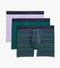 Sand Verbena / Multi Stripe / Rain Forest Swatch
