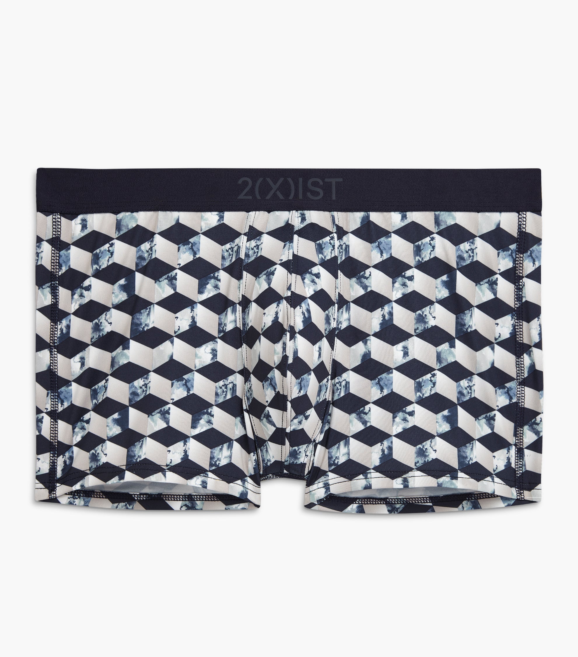  2xist Sliq Trunk - Cubism Print - Bonton